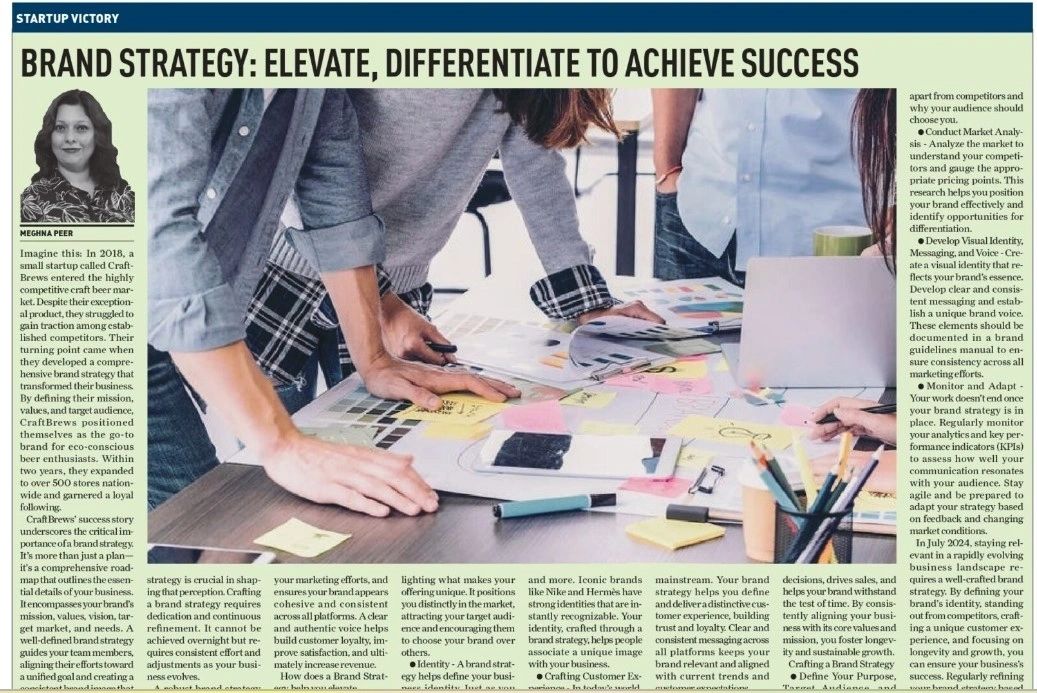 Brand Strategy - Elevate, Differentiate to Achieve Success